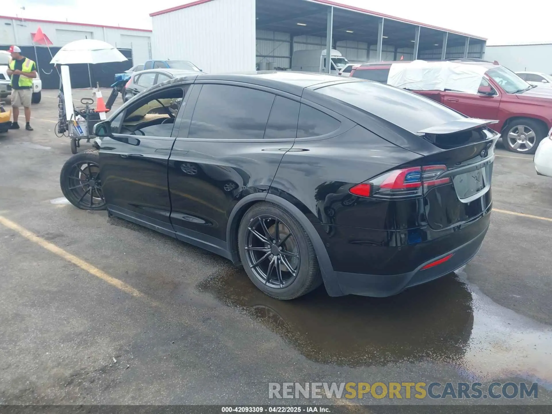 3 Photograph of a damaged car 5YJXCBE23KF183815 TESLA MODEL X 2019