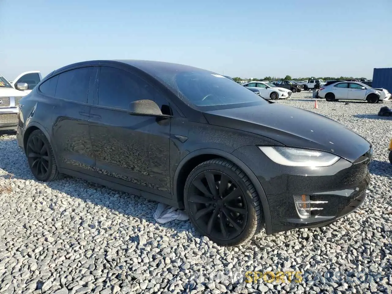 4 Photograph of a damaged car 5YJXCBE23KF187900 TESLA MODEL X 2019
