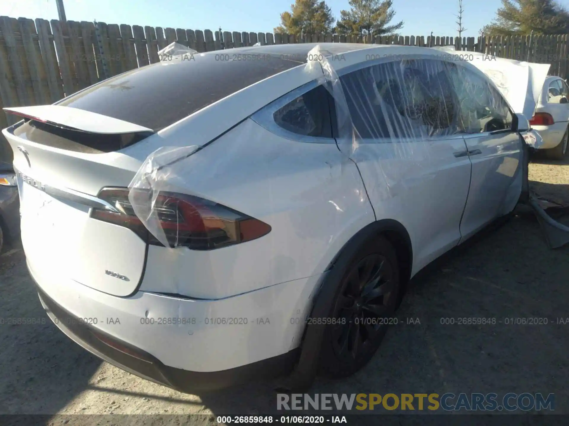 4 Photograph of a damaged car 5YJXCBE24KF151357 TESLA MODEL X 2019