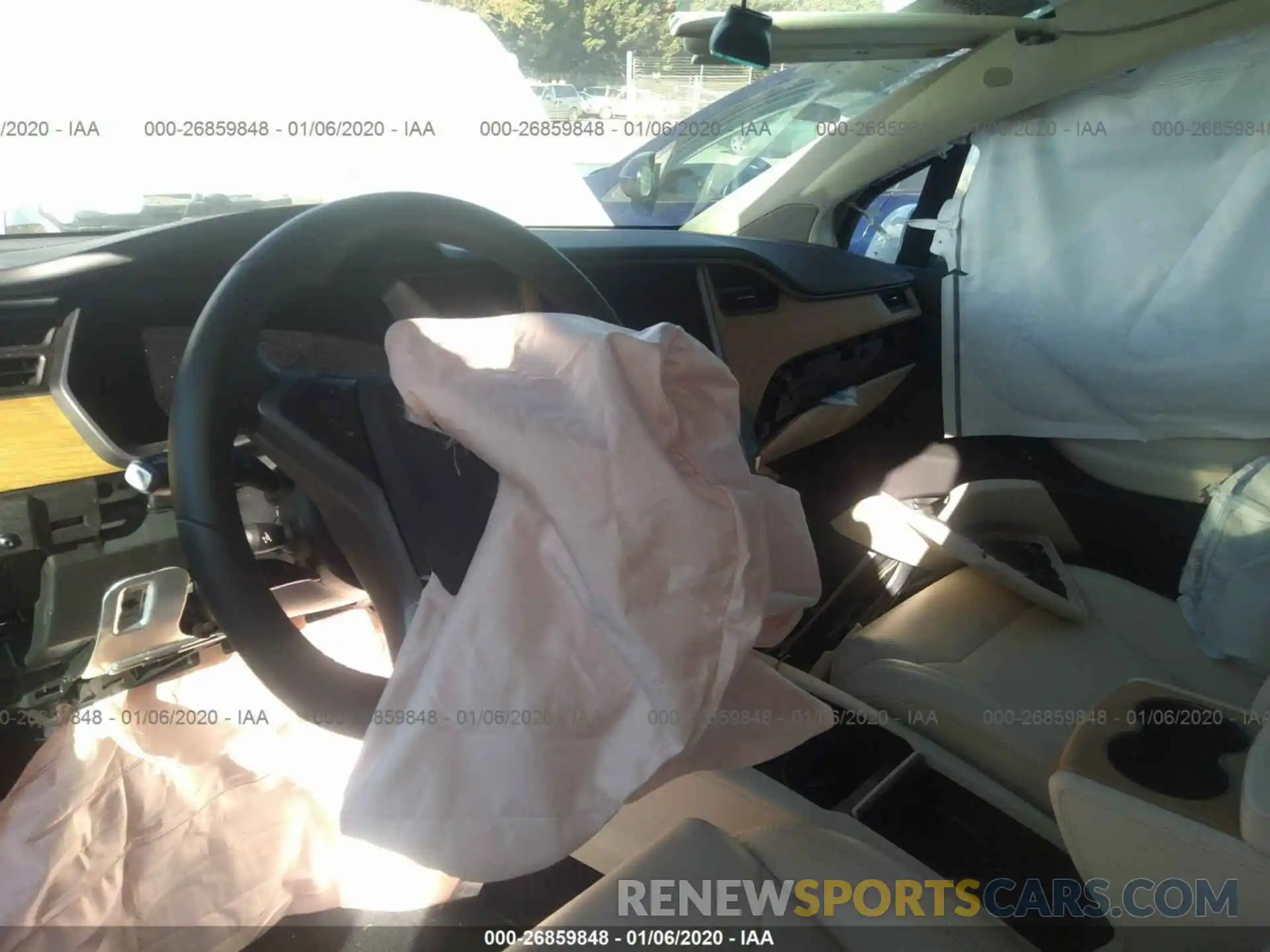 5 Photograph of a damaged car 5YJXCBE24KF151357 TESLA MODEL X 2019