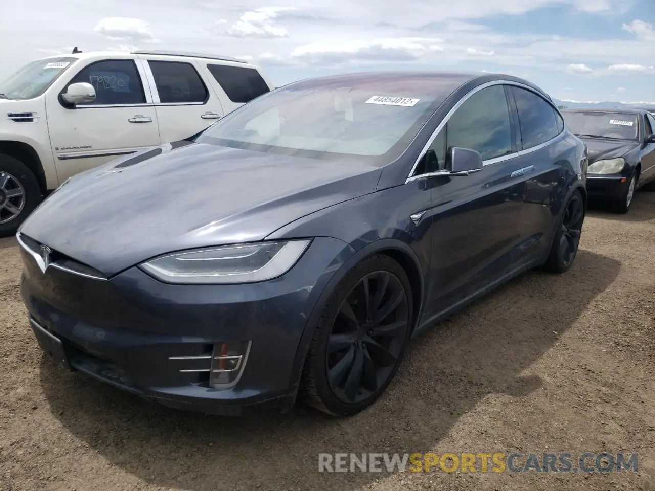 2 Photograph of a damaged car 5YJXCBE24KF209077 TESLA MODEL X 2019