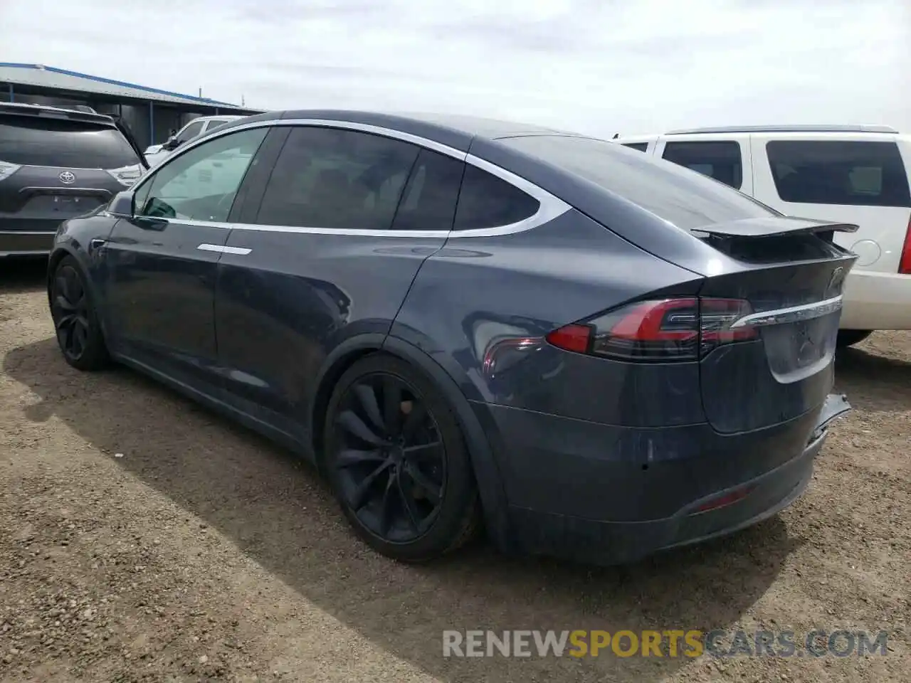 3 Photograph of a damaged car 5YJXCBE24KF209077 TESLA MODEL X 2019