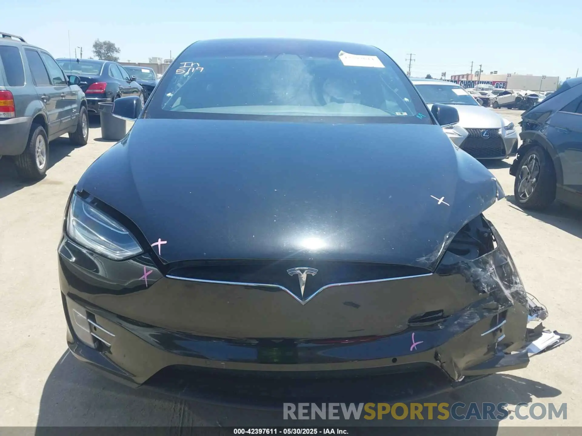 12 Photograph of a damaged car 5YJXCBE25KF151349 TESLA MODEL X 2019