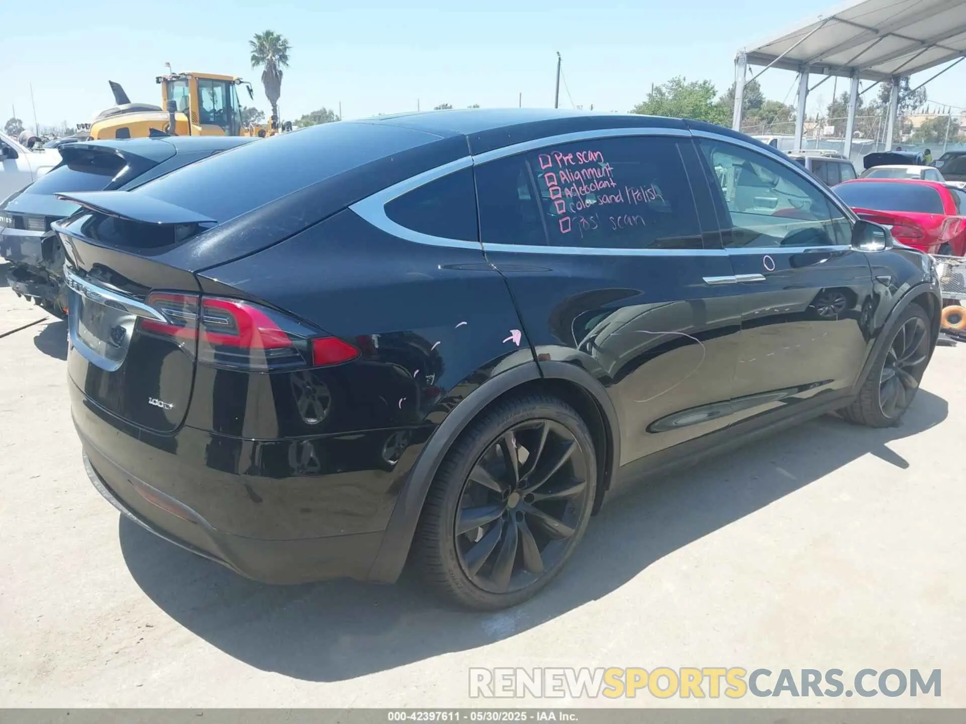 4 Photograph of a damaged car 5YJXCBE25KF151349 TESLA MODEL X 2019
