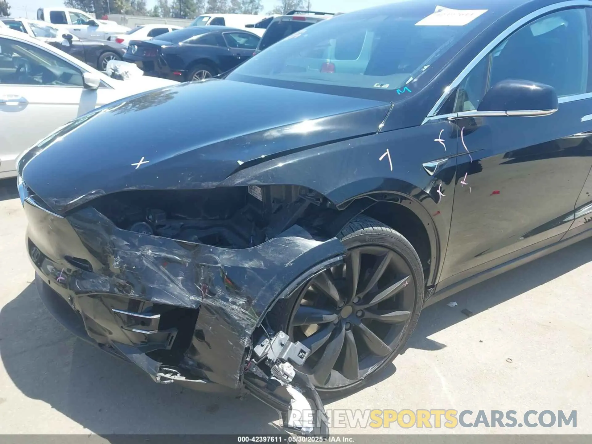 6 Photograph of a damaged car 5YJXCBE25KF151349 TESLA MODEL X 2019