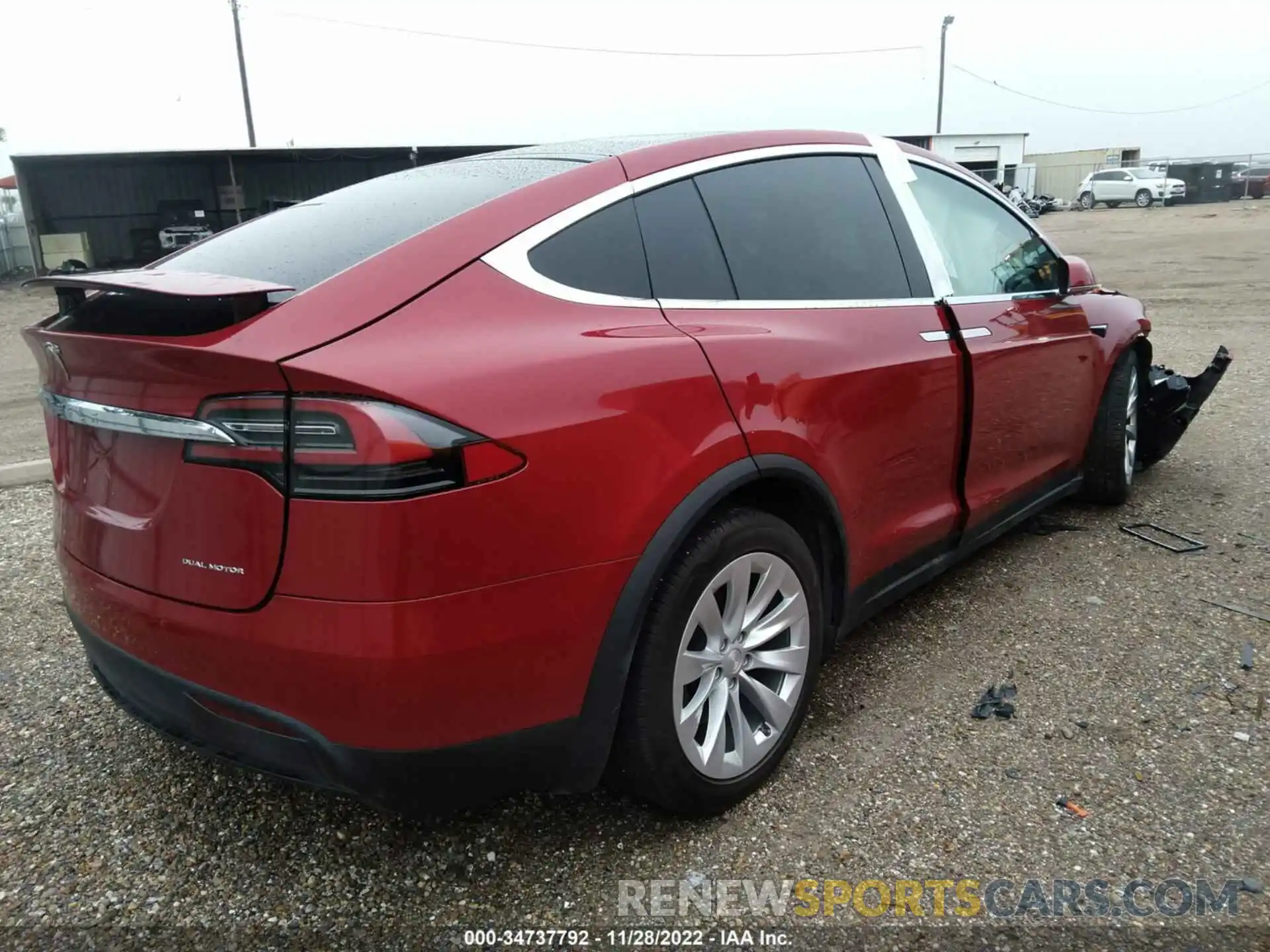 4 Photograph of a damaged car 5YJXCBE25KF205250 TESLA MODEL X 2019