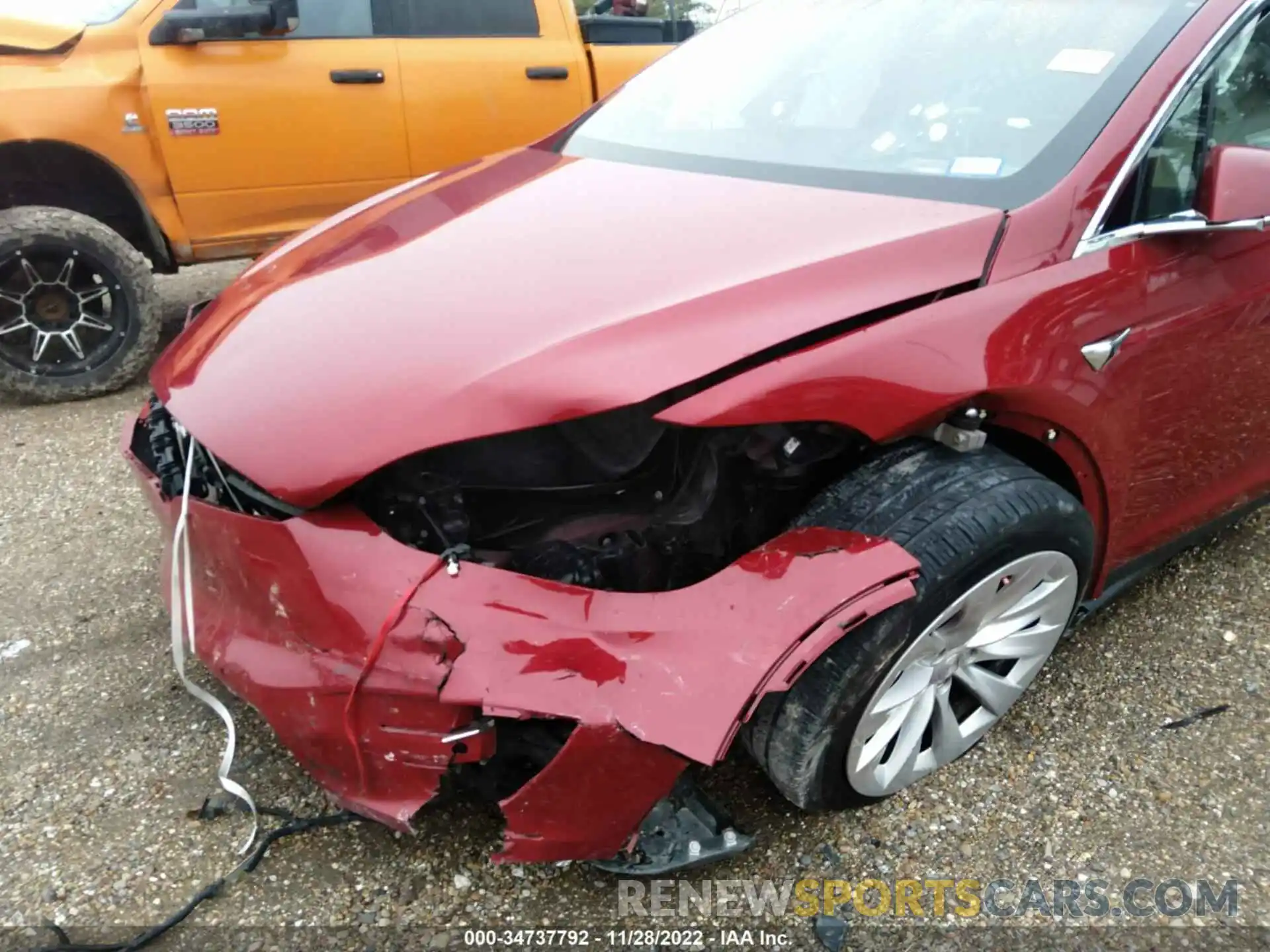 6 Photograph of a damaged car 5YJXCBE25KF205250 TESLA MODEL X 2019