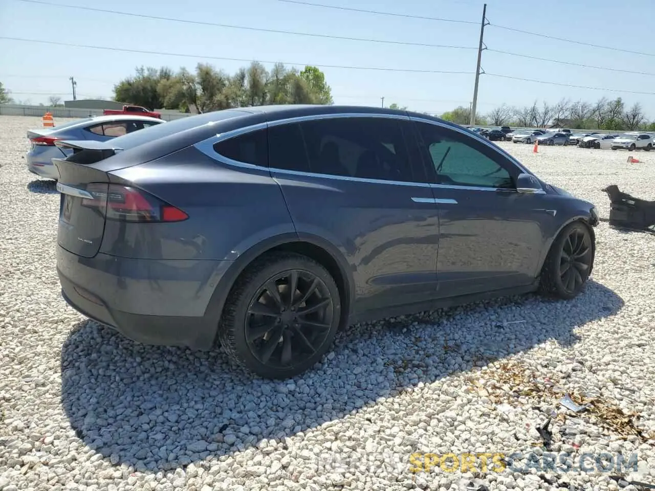 3 Photograph of a damaged car 5YJXCBE25KF211310 TESLA MODEL X 2019