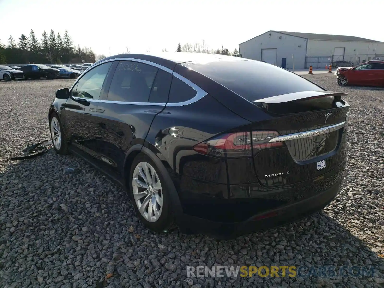 3 Photograph of a damaged car 5YJXCBE26KF149481 TESLA MODEL X 2019