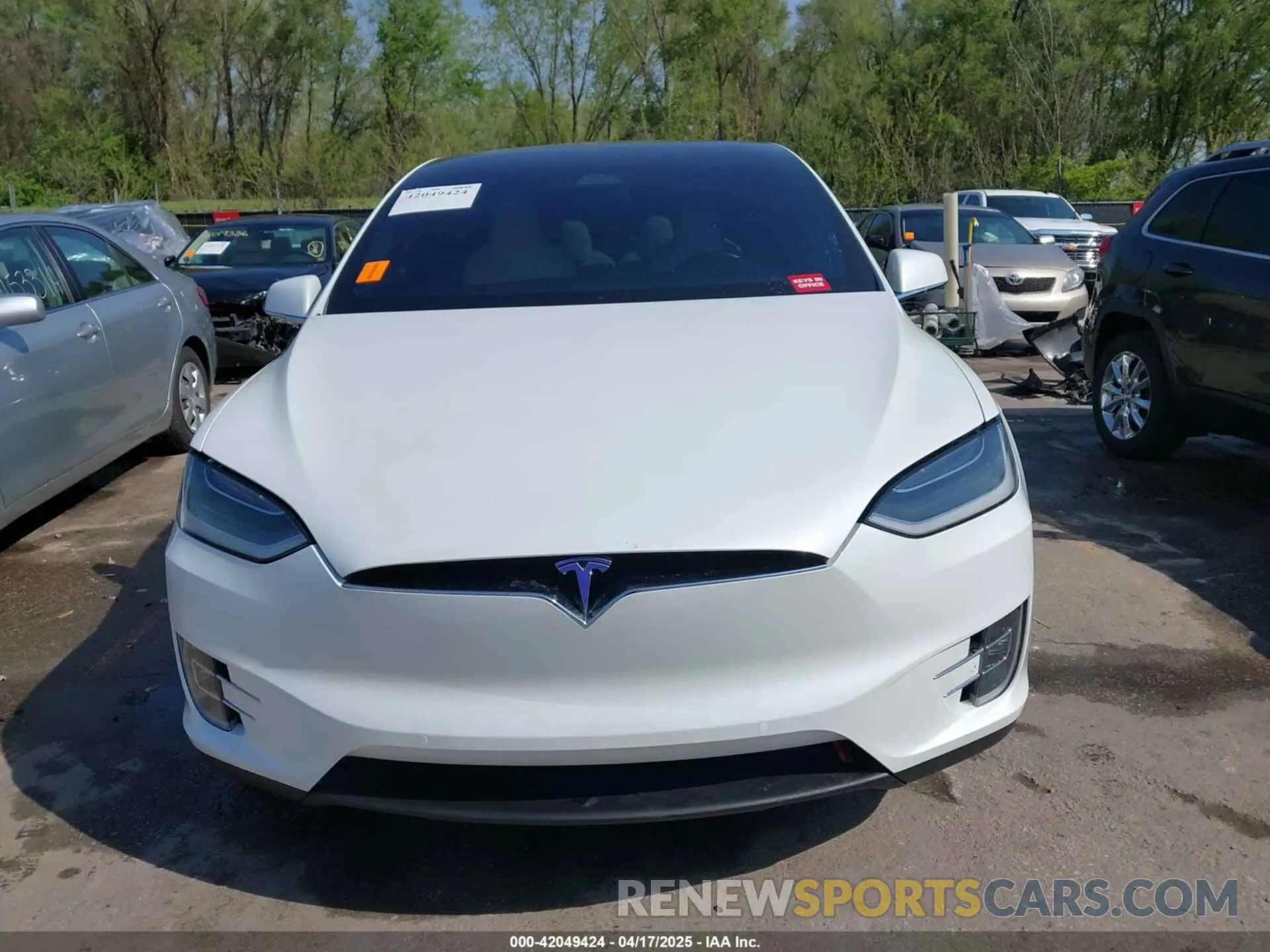 12 Photograph of a damaged car 5YJXCBE27KF150381 TESLA MODEL X 2019