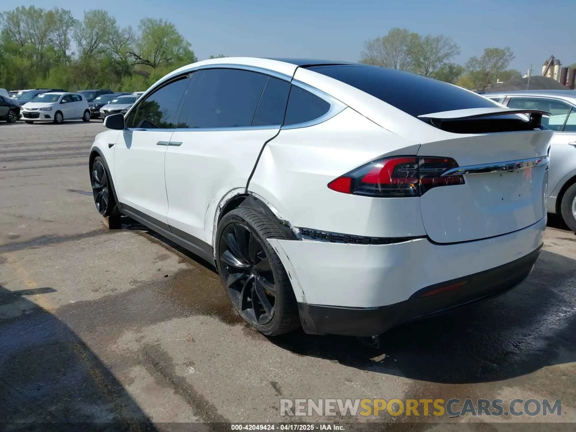 3 Photograph of a damaged car 5YJXCBE27KF150381 TESLA MODEL X 2019