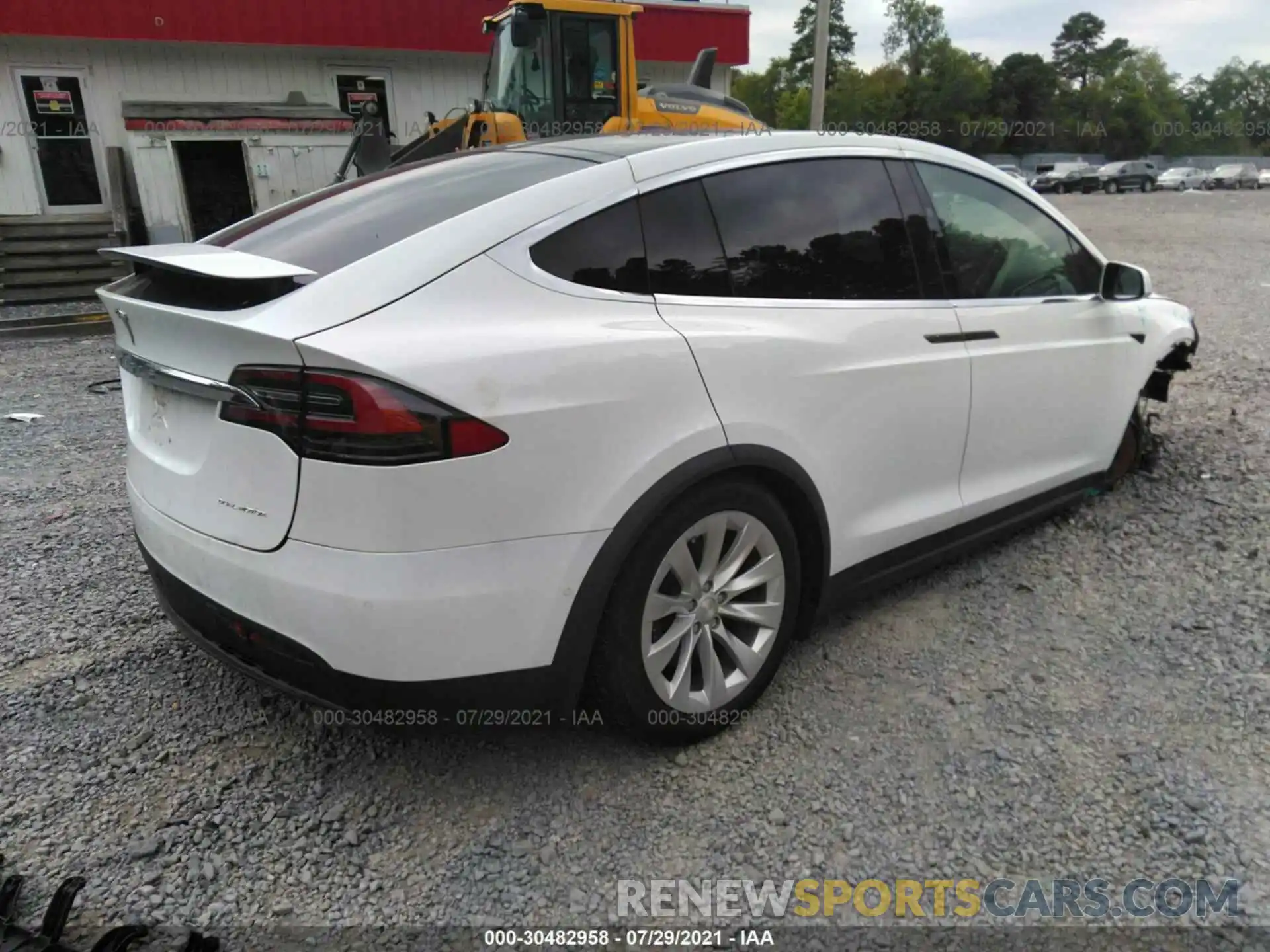 4 Photograph of a damaged car 5YJXCBE27KF195191 TESLA MODEL X 2019