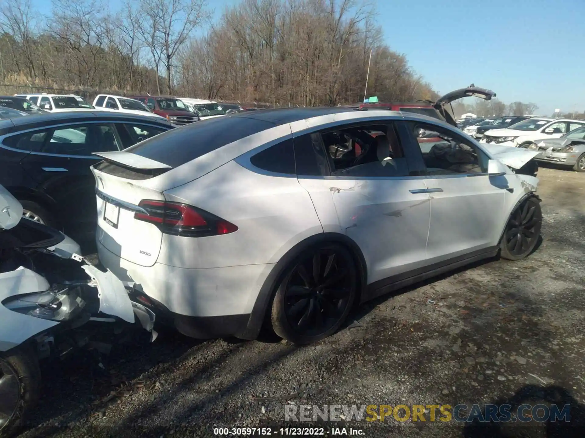 4 Photograph of a damaged car 5YJXCBE28KF151491 TESLA MODEL X 2019