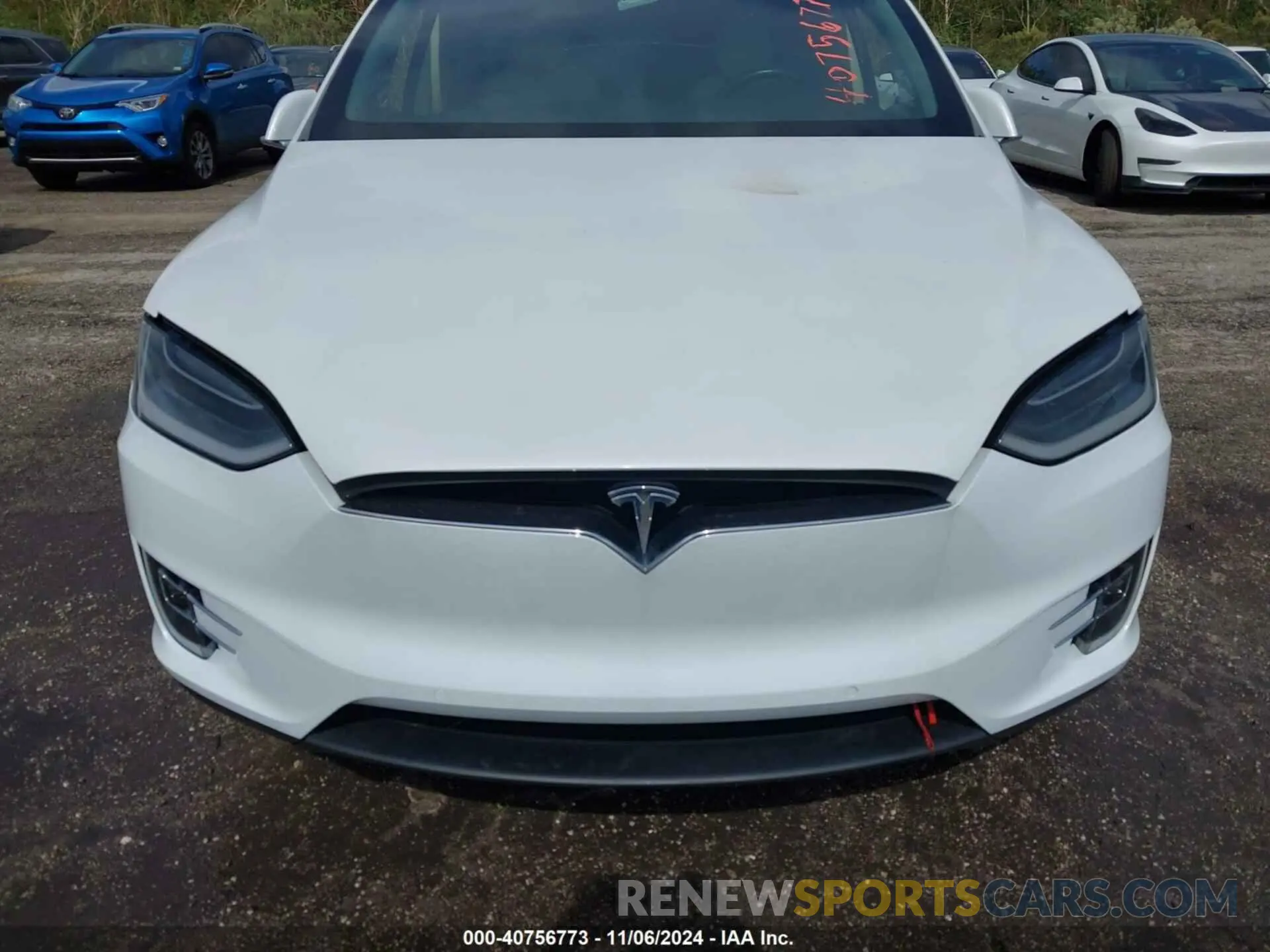 6 Photograph of a damaged car 5YJXCBE28KF152415 TESLA MODEL X 2019