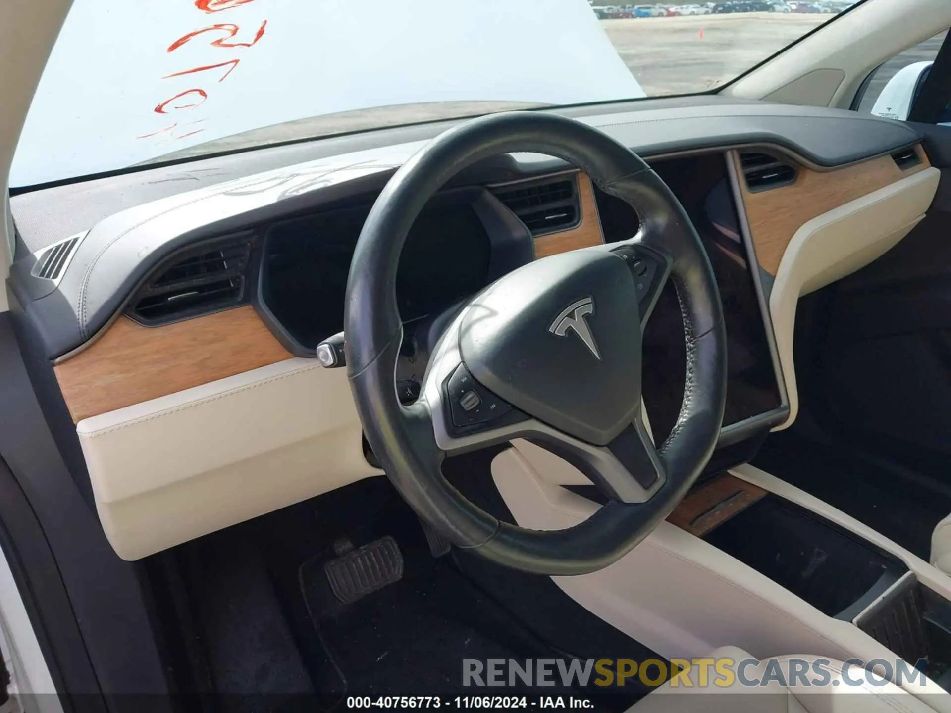7 Photograph of a damaged car 5YJXCBE28KF152415 TESLA MODEL X 2019