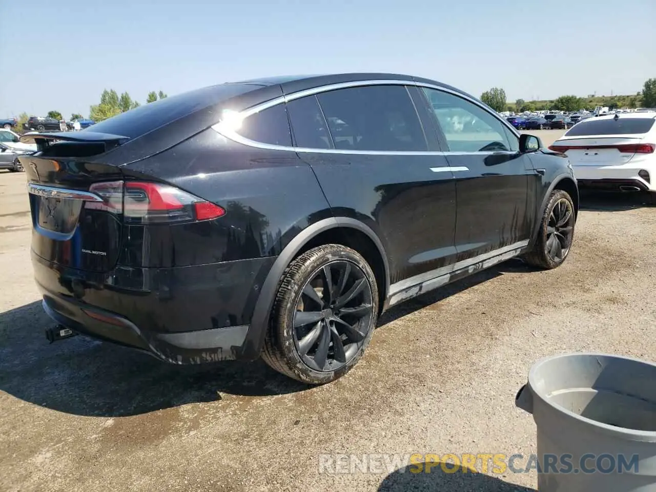 3 Photograph of a damaged car 5YJXCBE28KF182692 TESLA MODEL X 2019