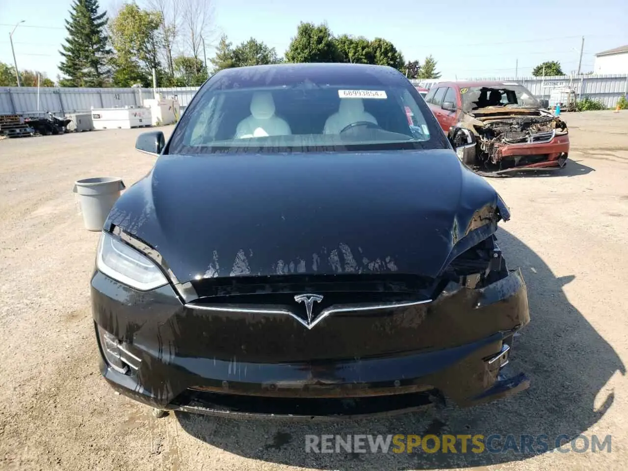 5 Photograph of a damaged car 5YJXCBE28KF182692 TESLA MODEL X 2019