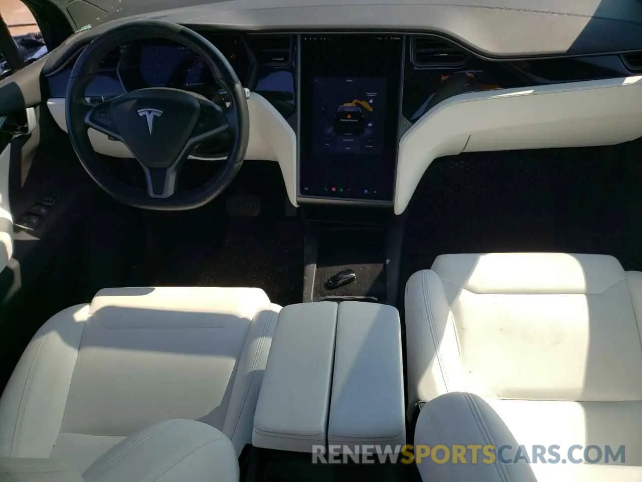 8 Photograph of a damaged car 5YJXCBE28KF182692 TESLA MODEL X 2019