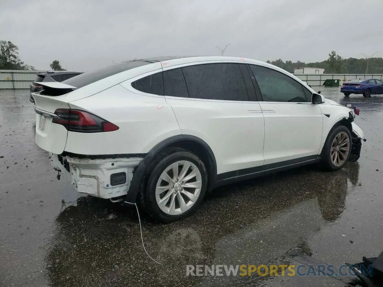 3 Photograph of a damaged car 5YJXCBE28KF184913 TESLA MODEL X 2019