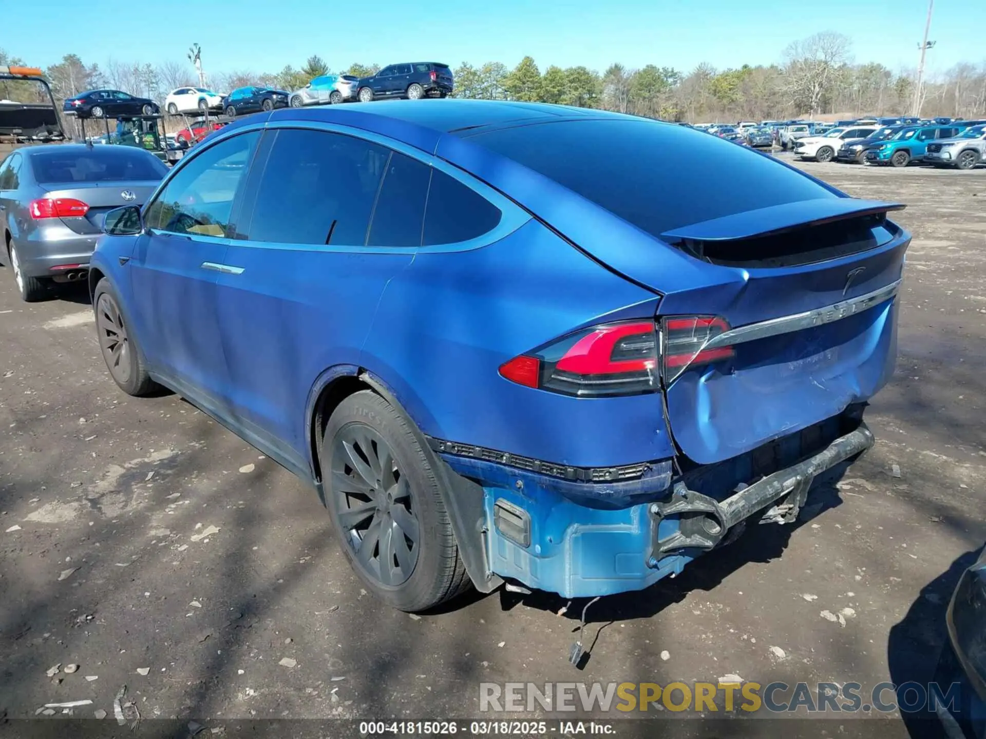 3 Photograph of a damaged car 5YJXCBE28KF186404 TESLA MODEL X 2019