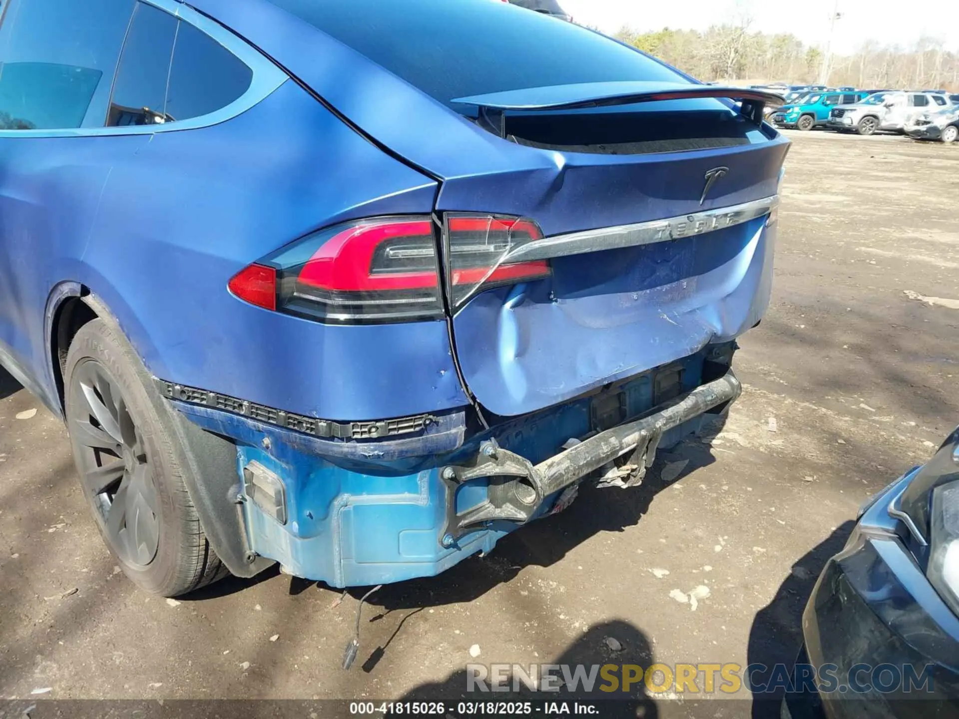 6 Photograph of a damaged car 5YJXCBE28KF186404 TESLA MODEL X 2019