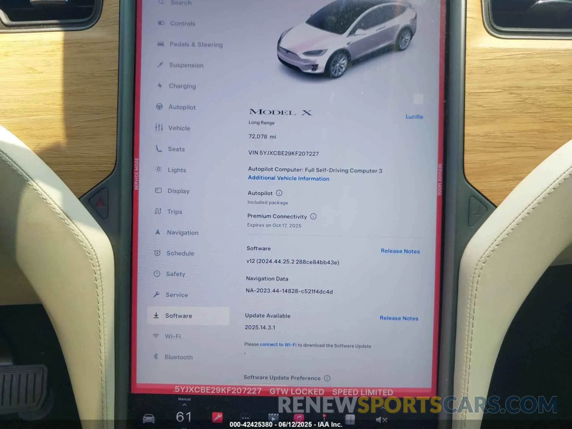 18 Photograph of a damaged car 5YJXCBE29KF207227 TESLA MODEL X 2019