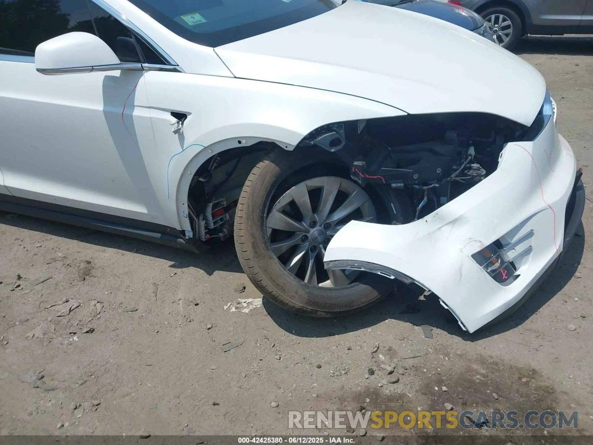 6 Photograph of a damaged car 5YJXCBE29KF207227 TESLA MODEL X 2019