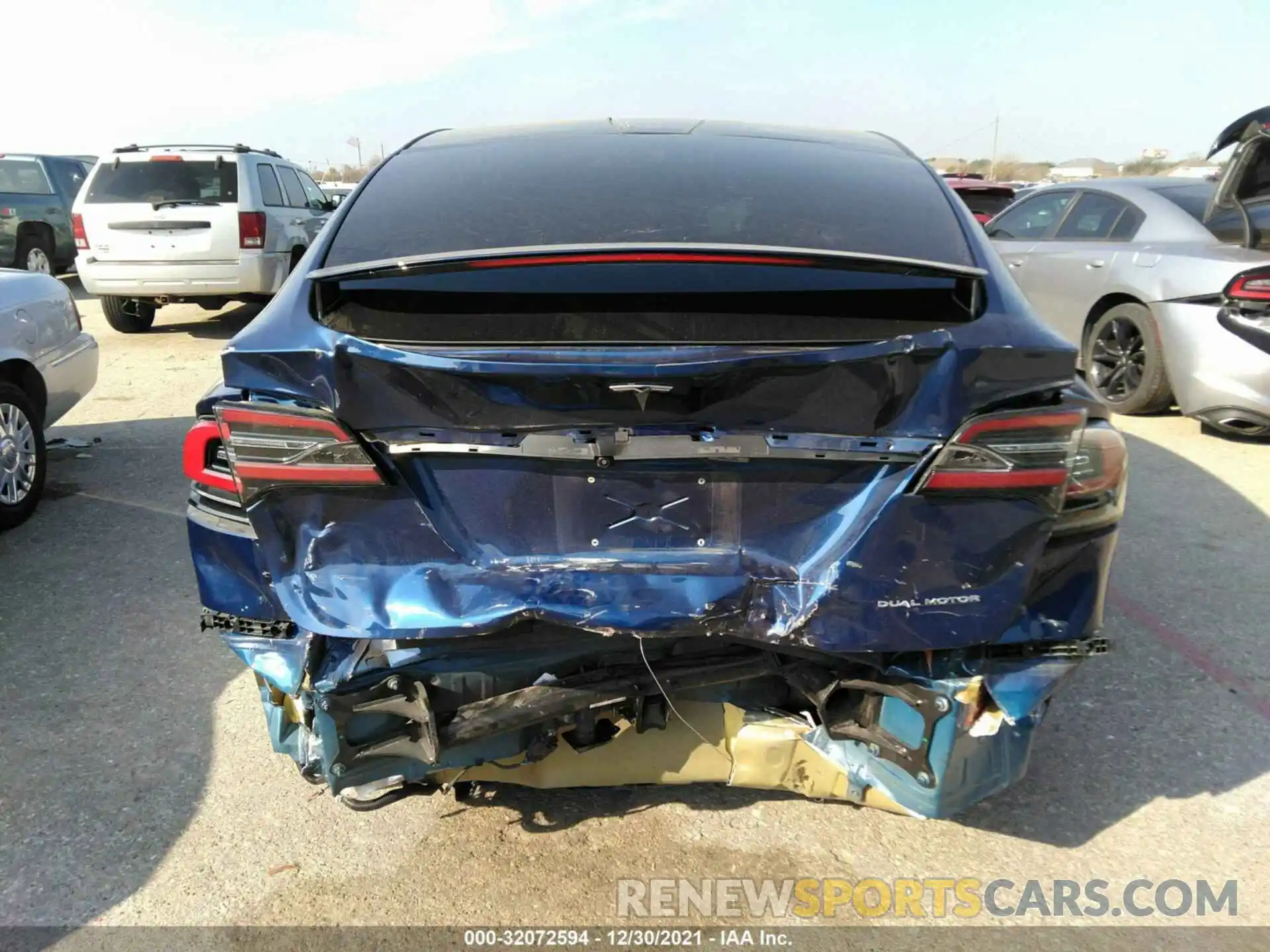 6 Photograph of a damaged car 5YJXCBE29KF213058 TESLA MODEL X 2019