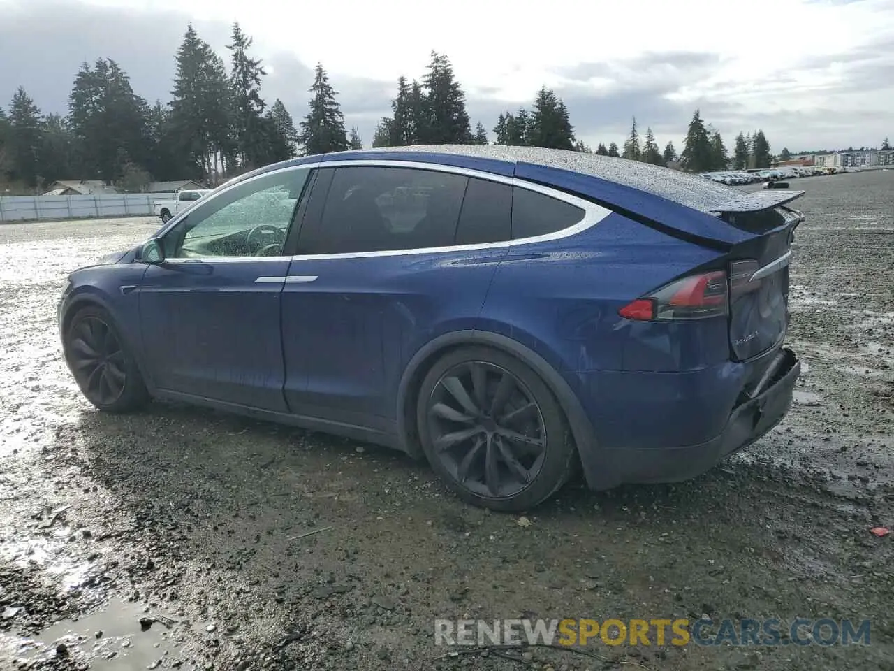 2 Photograph of a damaged car 5YJXCBE2XKF153288 TESLA MODEL X 2019