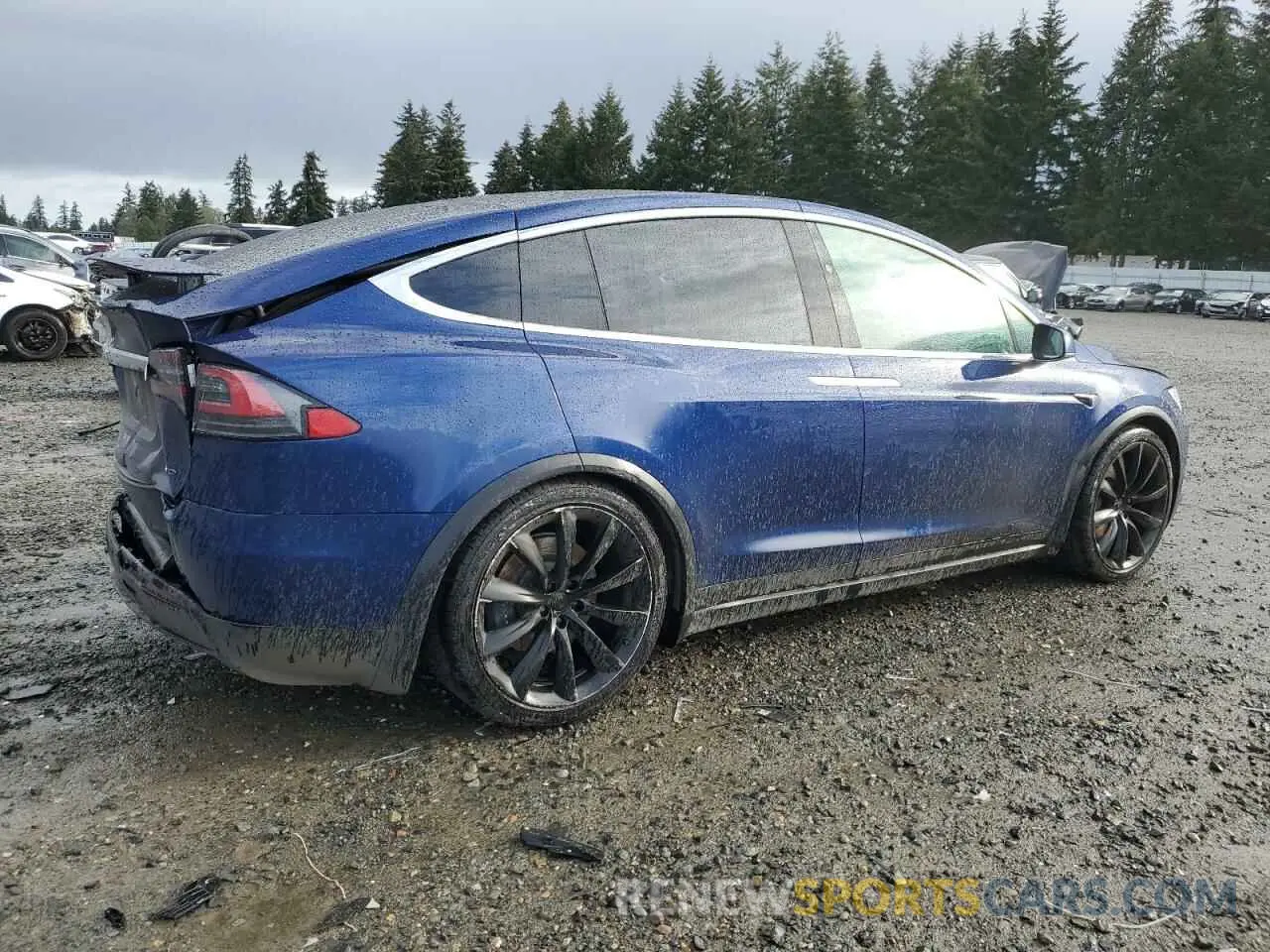 3 Photograph of a damaged car 5YJXCBE2XKF153288 TESLA MODEL X 2019
