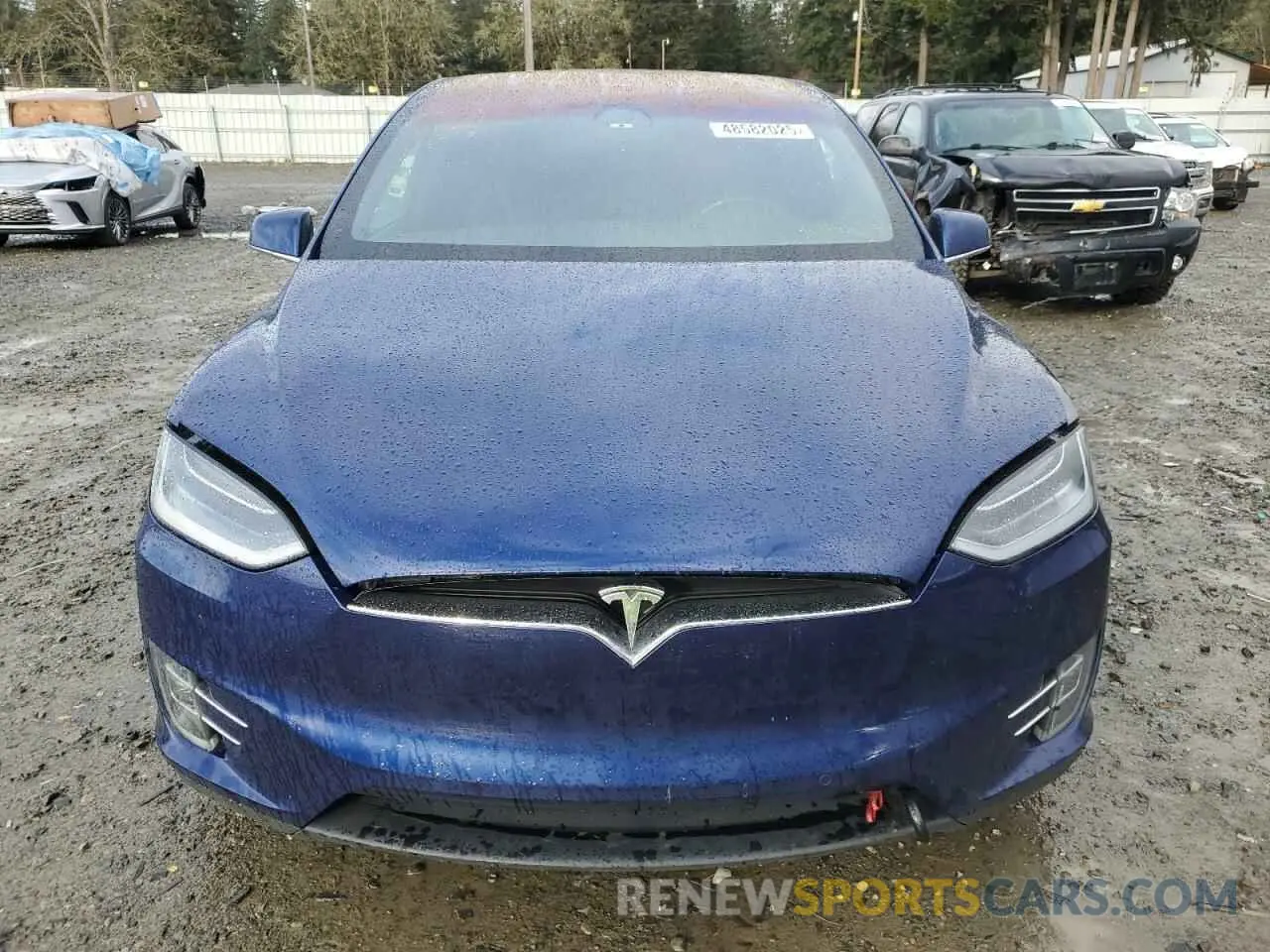 5 Photograph of a damaged car 5YJXCBE2XKF153288 TESLA MODEL X 2019