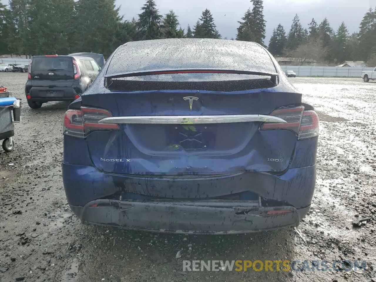 6 Photograph of a damaged car 5YJXCBE2XKF153288 TESLA MODEL X 2019