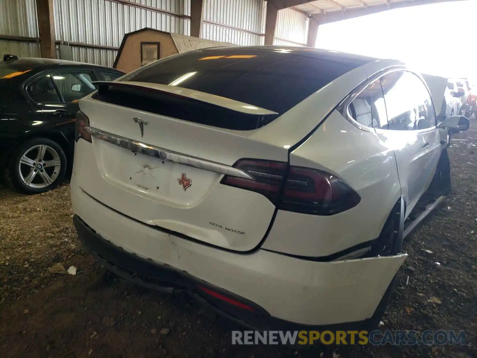 4 Photograph of a damaged car 5YJXCBE2XKF197520 TESLA MODEL X 2019