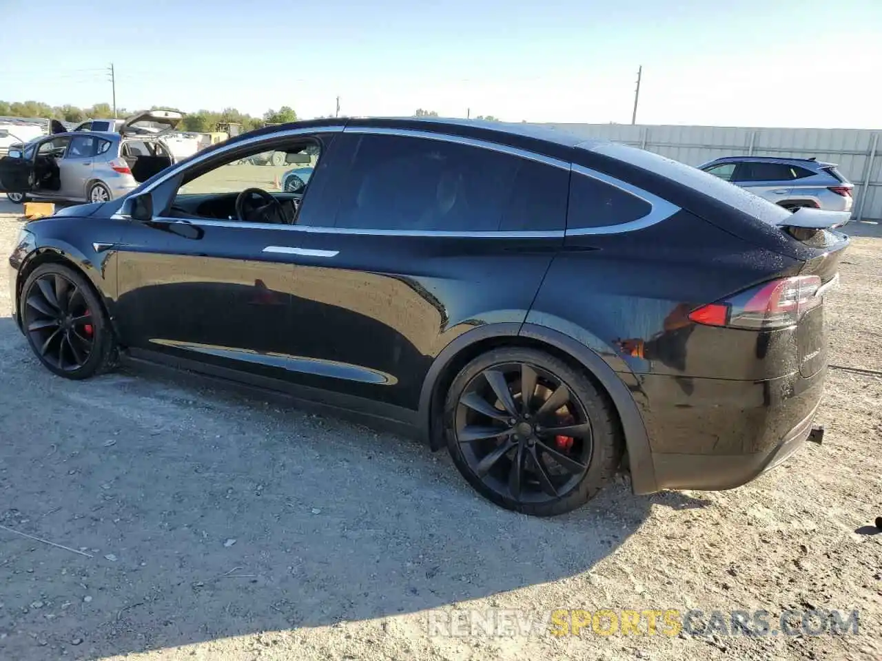 2 Photograph of a damaged car 5YJXCBE40KF155228 TESLA MODEL X 2019