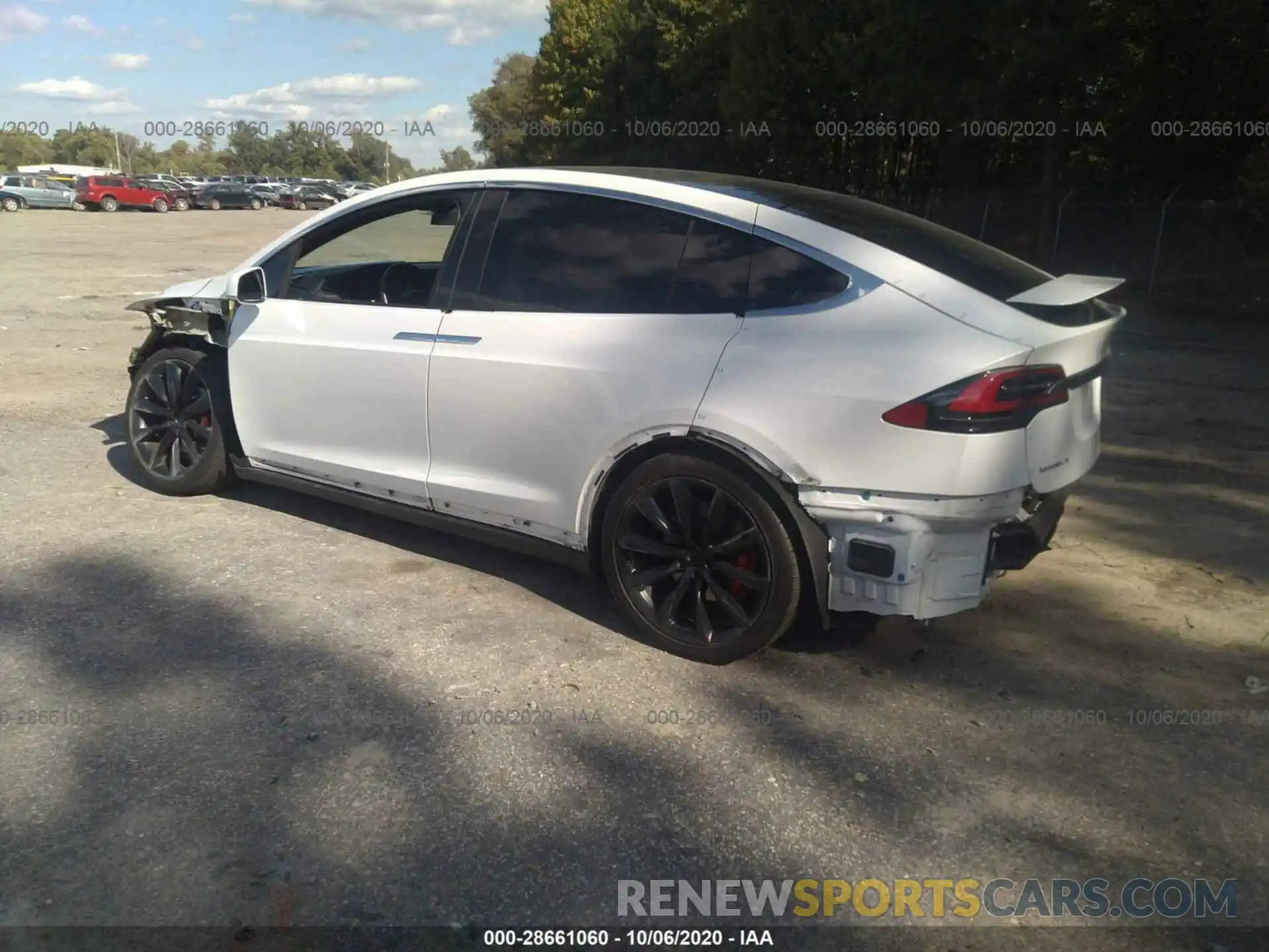 3 Photograph of a damaged car 5YJXCBE42KF144909 TESLA MODEL X 2019