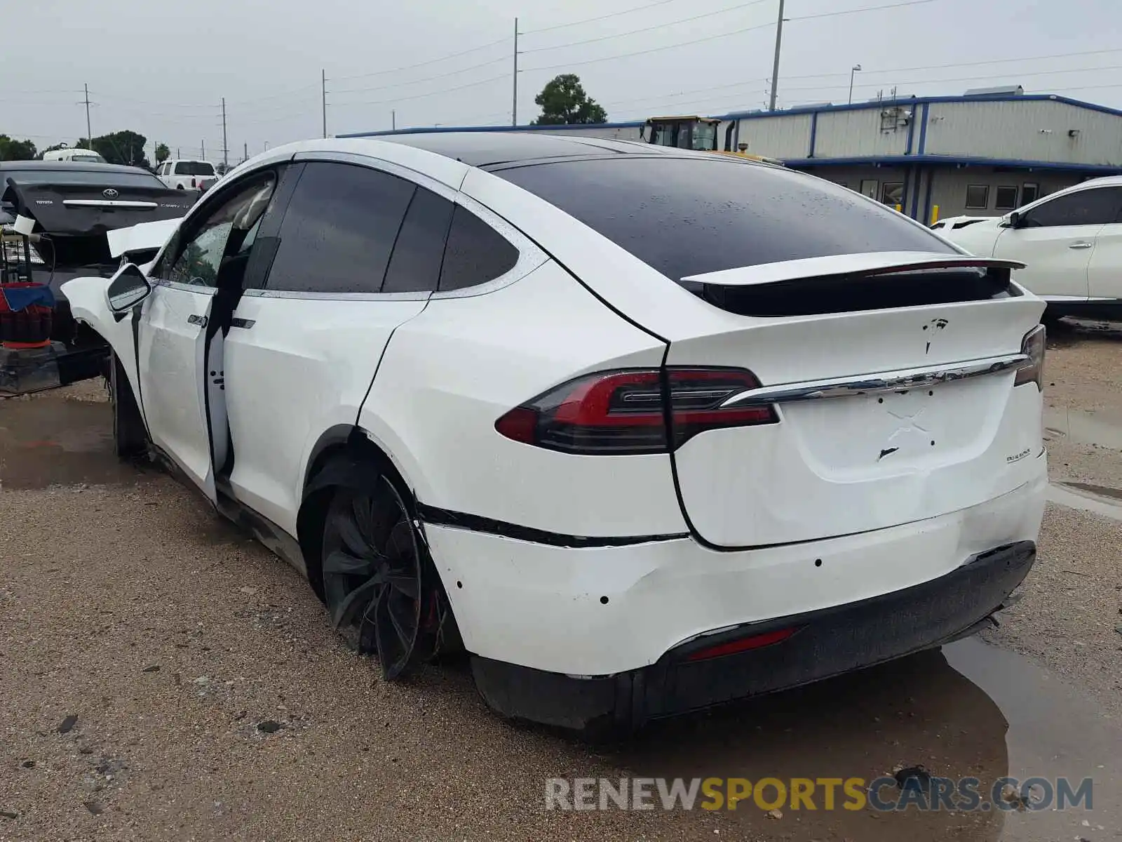 3 Photograph of a damaged car 5YJXCBE43KF195934 TESLA MODEL X 2019