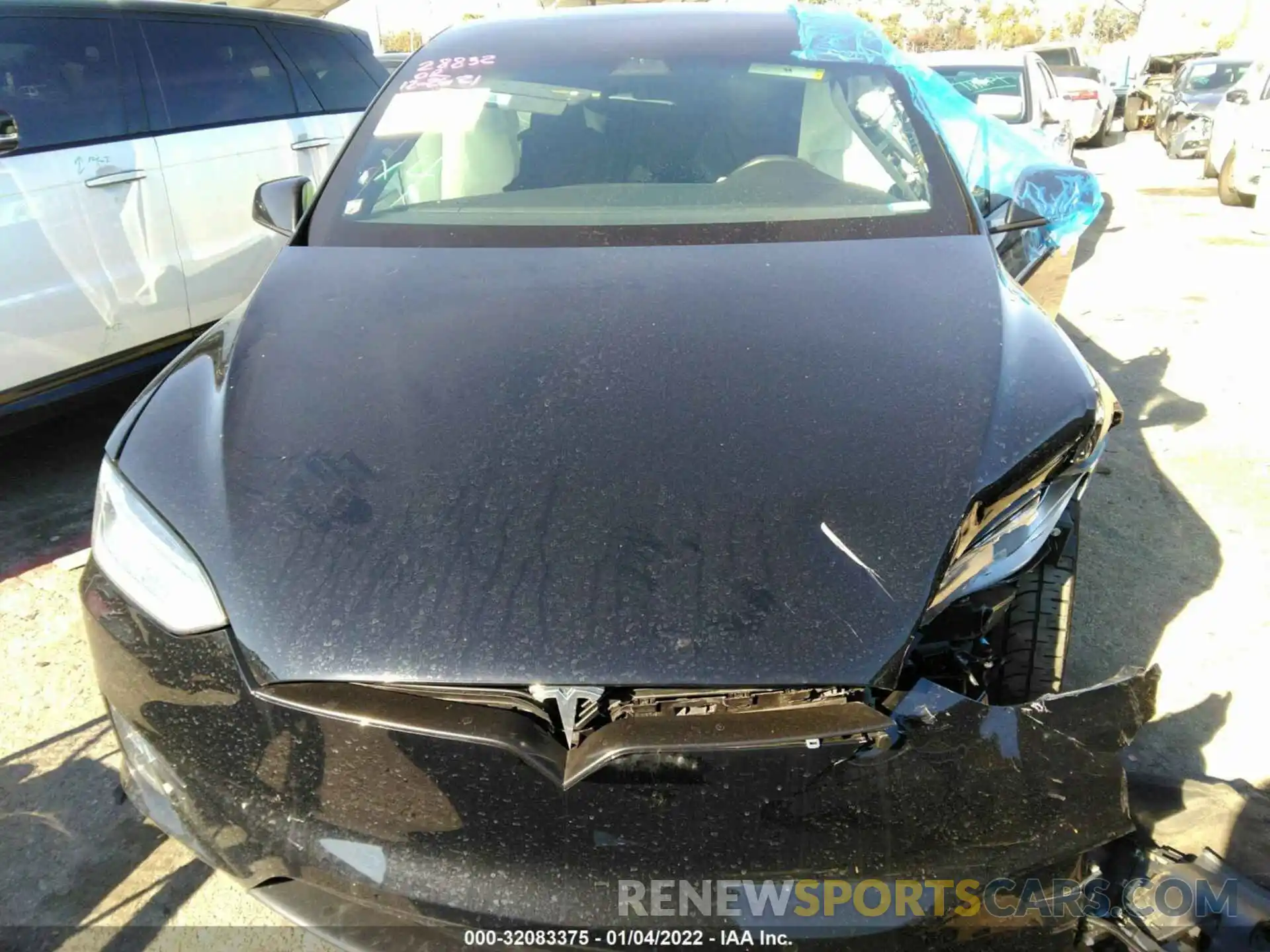 10 Photograph of a damaged car 5YJXCBE44KF180813 TESLA MODEL X 2019