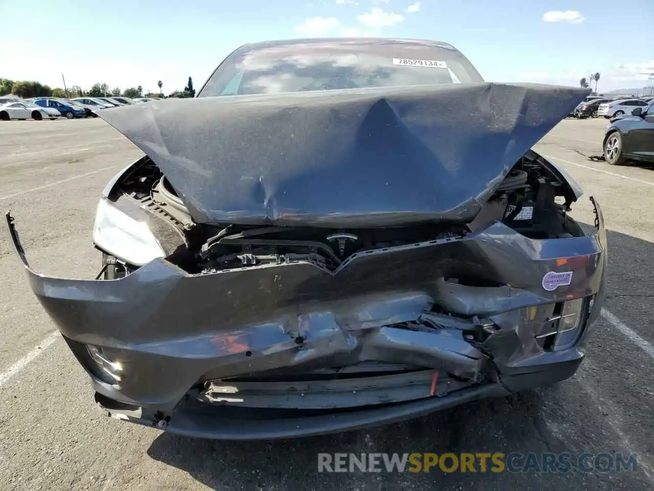 5 Photograph of a damaged car 5YJXCBE45KF180822 TESLA MODEL X 2019