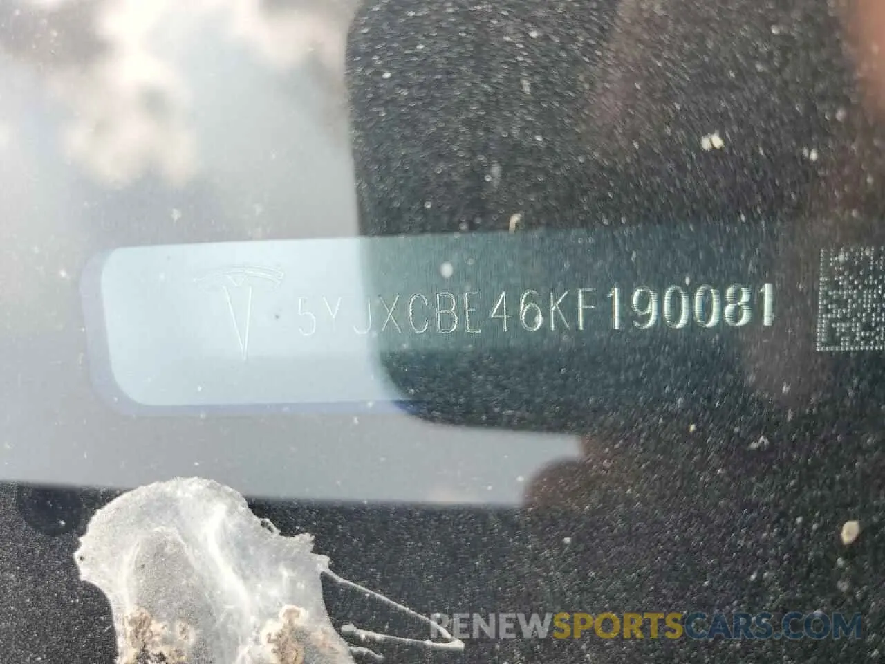 12 Photograph of a damaged car 5YJXCBE46KF190081 TESLA MODEL X 2019