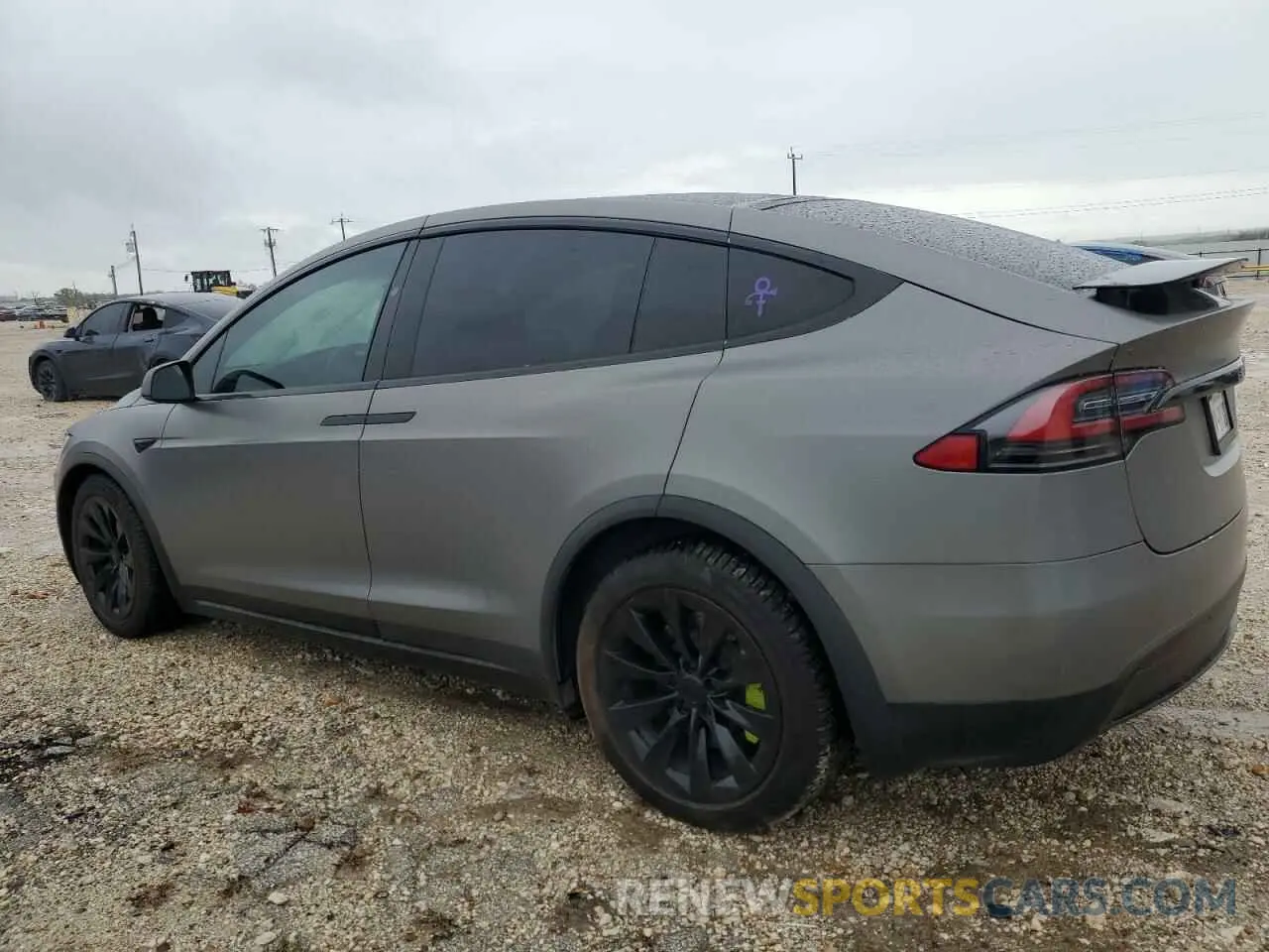 2 Photograph of a damaged car 5YJXCDE20KF160911 TESLA MODEL X 2019