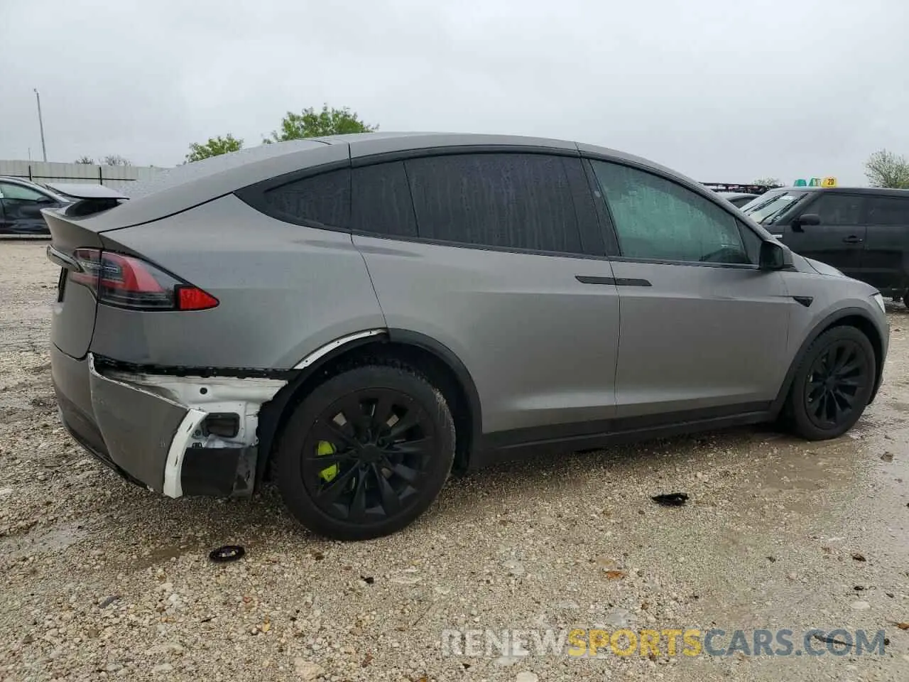 3 Photograph of a damaged car 5YJXCDE20KF160911 TESLA MODEL X 2019