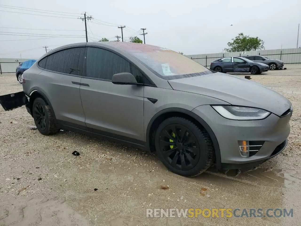 4 Photograph of a damaged car 5YJXCDE20KF160911 TESLA MODEL X 2019