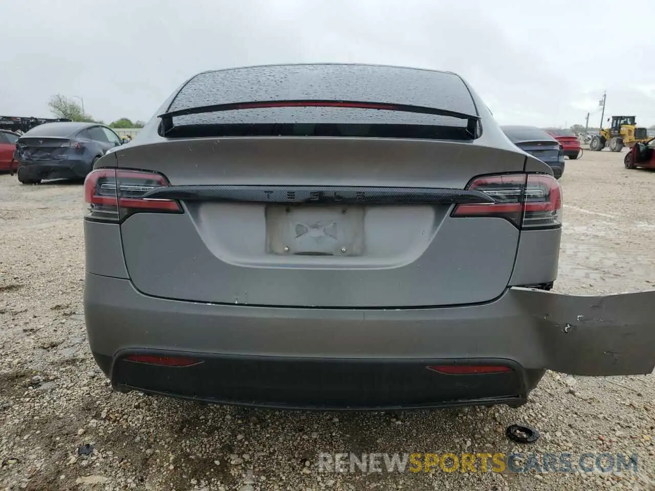 6 Photograph of a damaged car 5YJXCDE20KF160911 TESLA MODEL X 2019