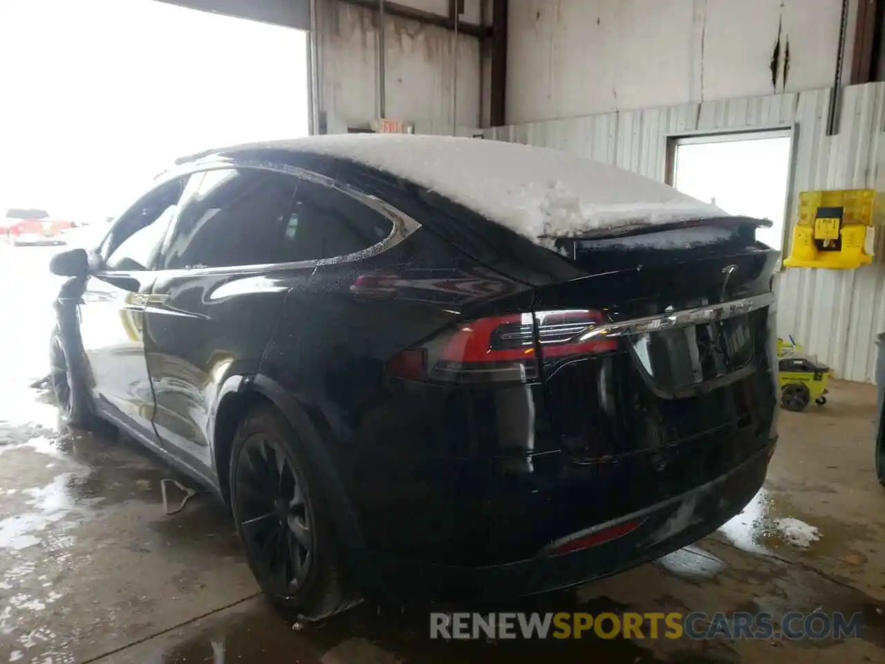 3 Photograph of a damaged car 5YJXCDE22KF180691 TESLA MODEL X 2019