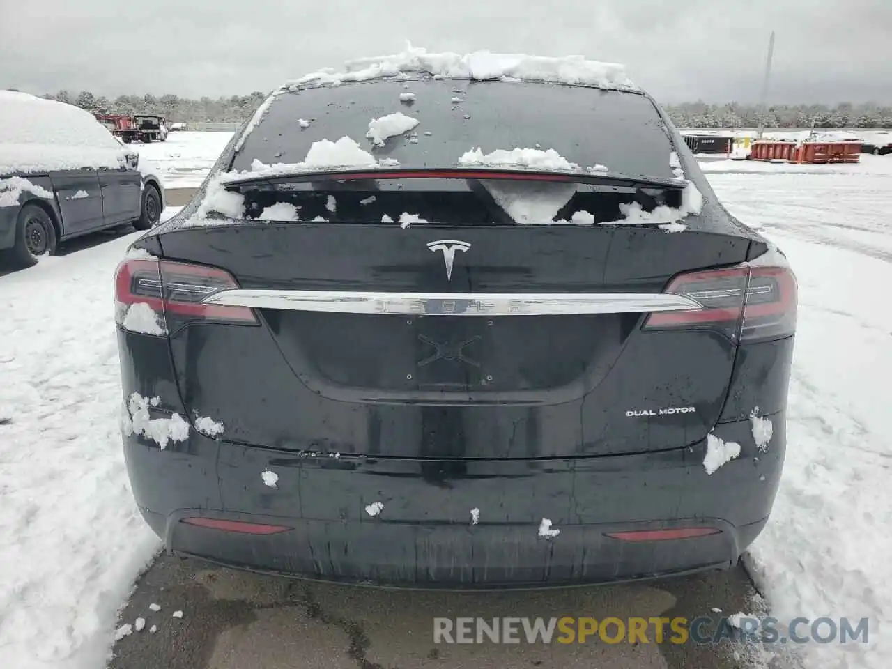 6 Photograph of a damaged car 5YJXCDE22KF182733 TESLA MODEL X 2019