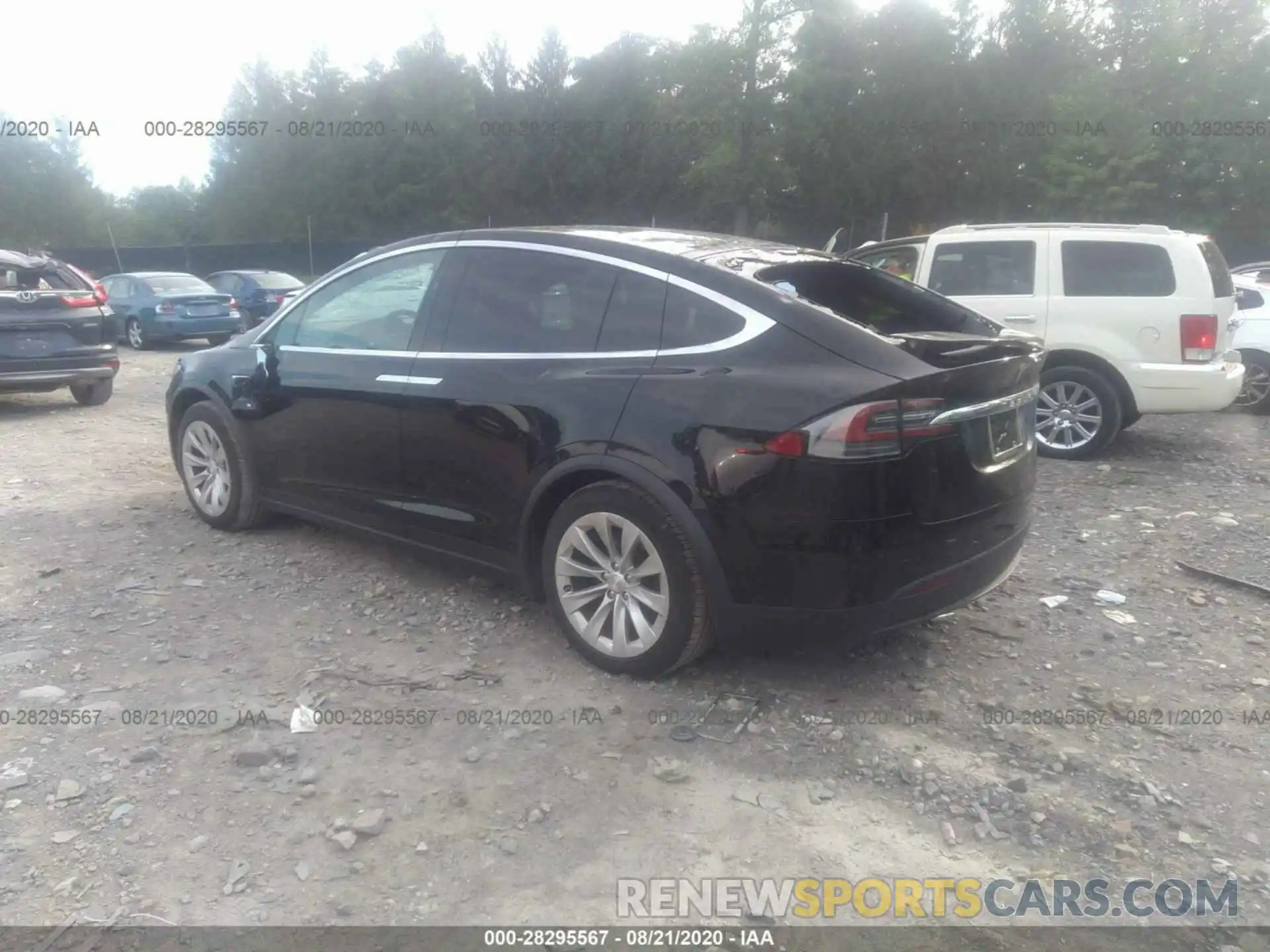 3 Photograph of a damaged car 5YJXCDE22KF188418 TESLA MODEL X 2019