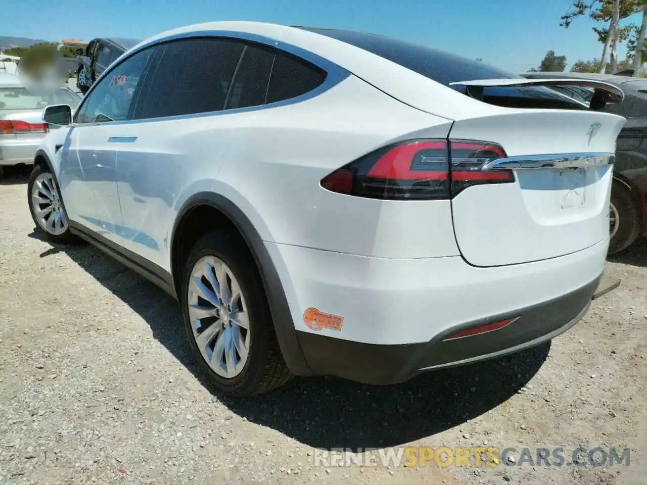 3 Photograph of a damaged car 5YJXCDE23KF206621 TESLA MODEL X 2019