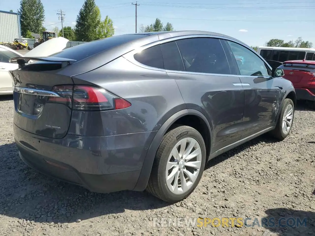 3 Photograph of a damaged car 5YJXCDE24KF184614 TESLA MODEL X 2019