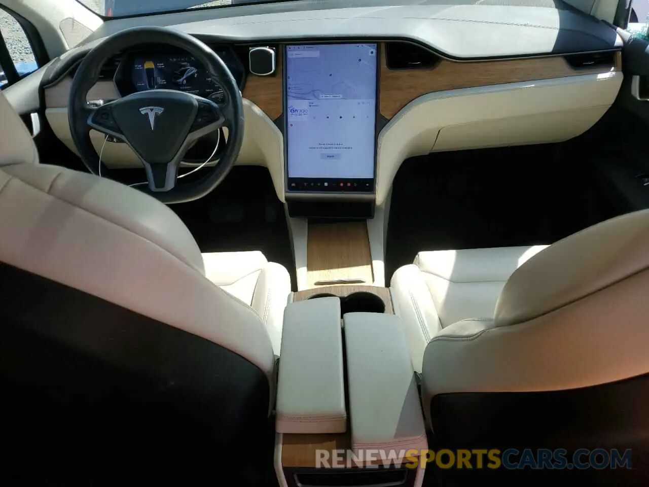 8 Photograph of a damaged car 5YJXCDE24KF184614 TESLA MODEL X 2019