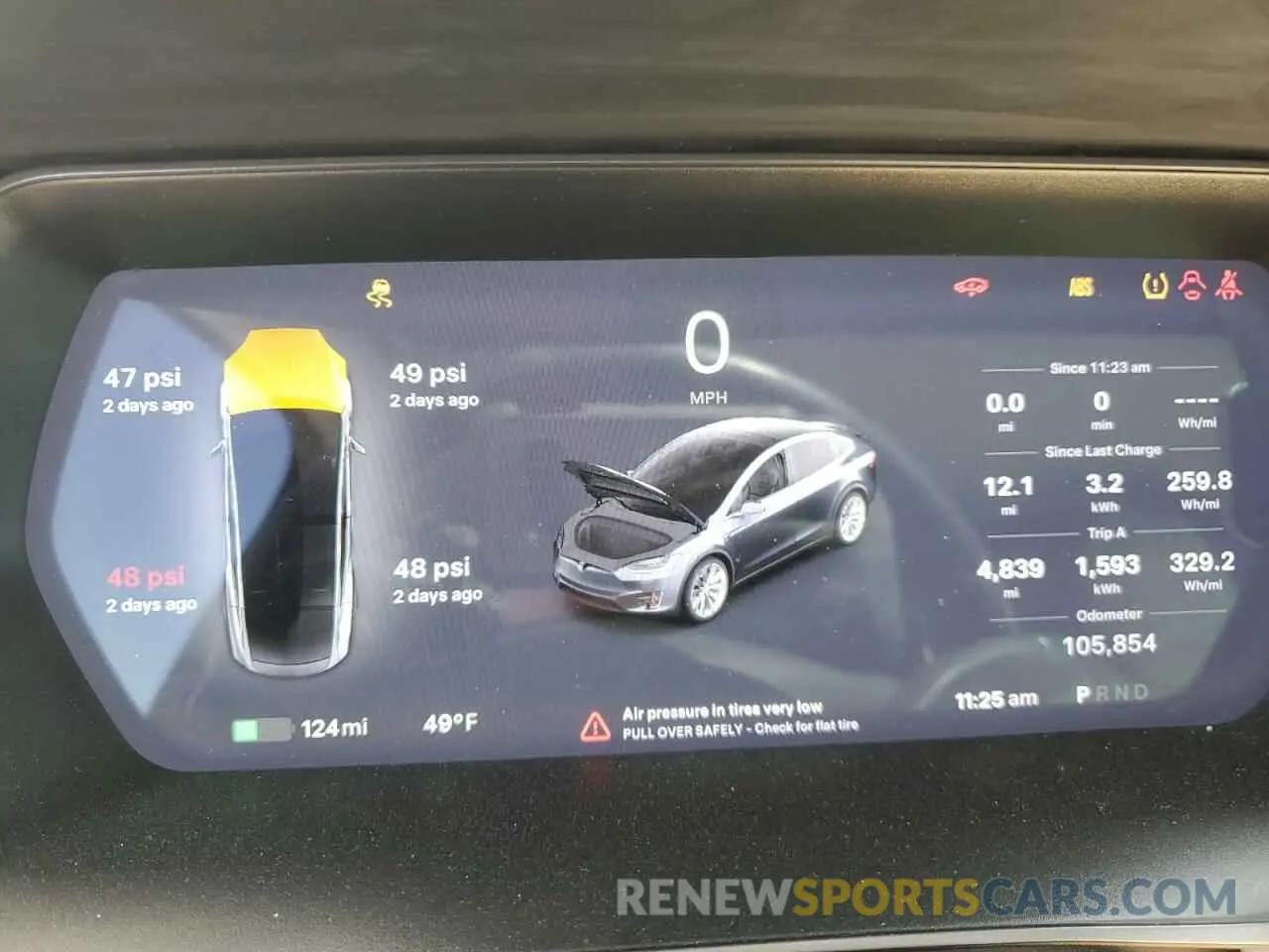 9 Photograph of a damaged car 5YJXCDE24KF184614 TESLA MODEL X 2019